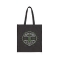 Tote Bag — "Black Helmets" Mental Health Awareness Ribbon Canvas Tote