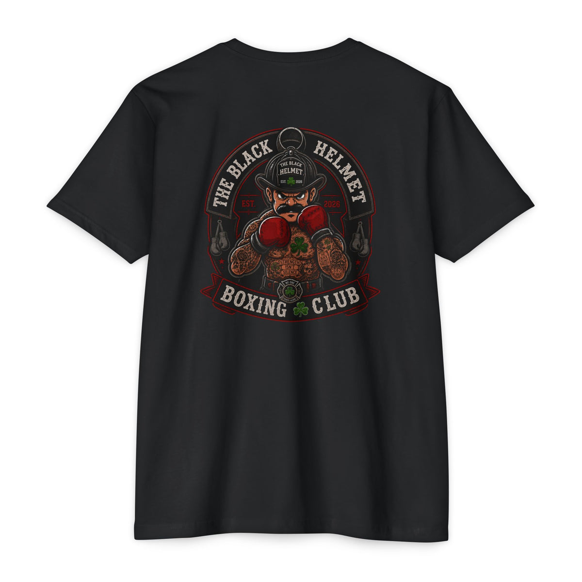 Boxing Club T‑Shirt — The Black Helmet Graphic Tee