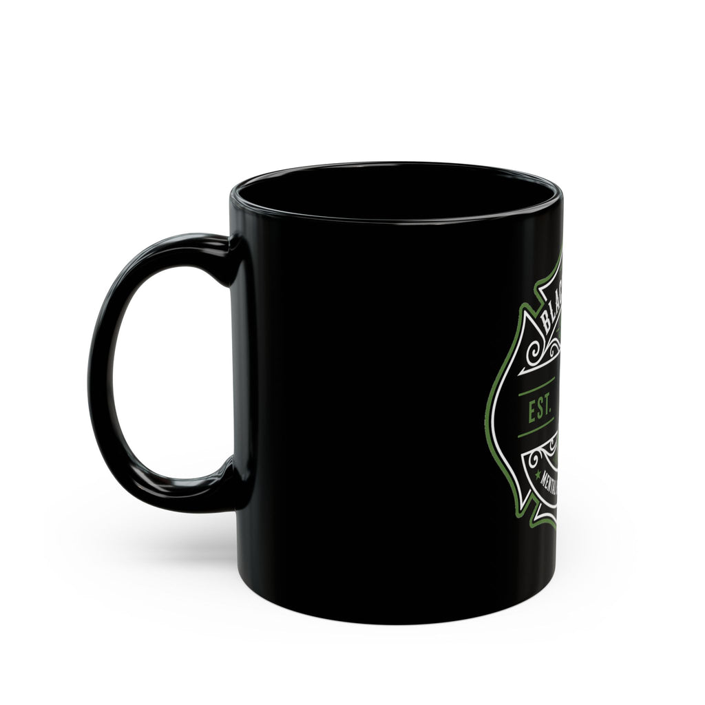 Black Helmet Project Mental Health Ribbon Mug — Support & Awareness Coffee Cup (11oz, 15oz)