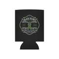 Can Cooler - Black Helmet Project Mental Health Ribbon "Strength Isn't Silence"