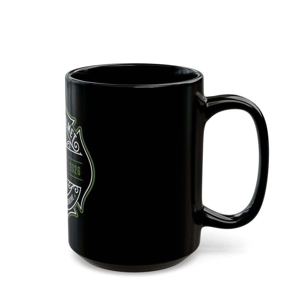 Black Helmet Project Mental Health Ribbon Mug — Support & Awareness Coffee Cup (11oz, 15oz)