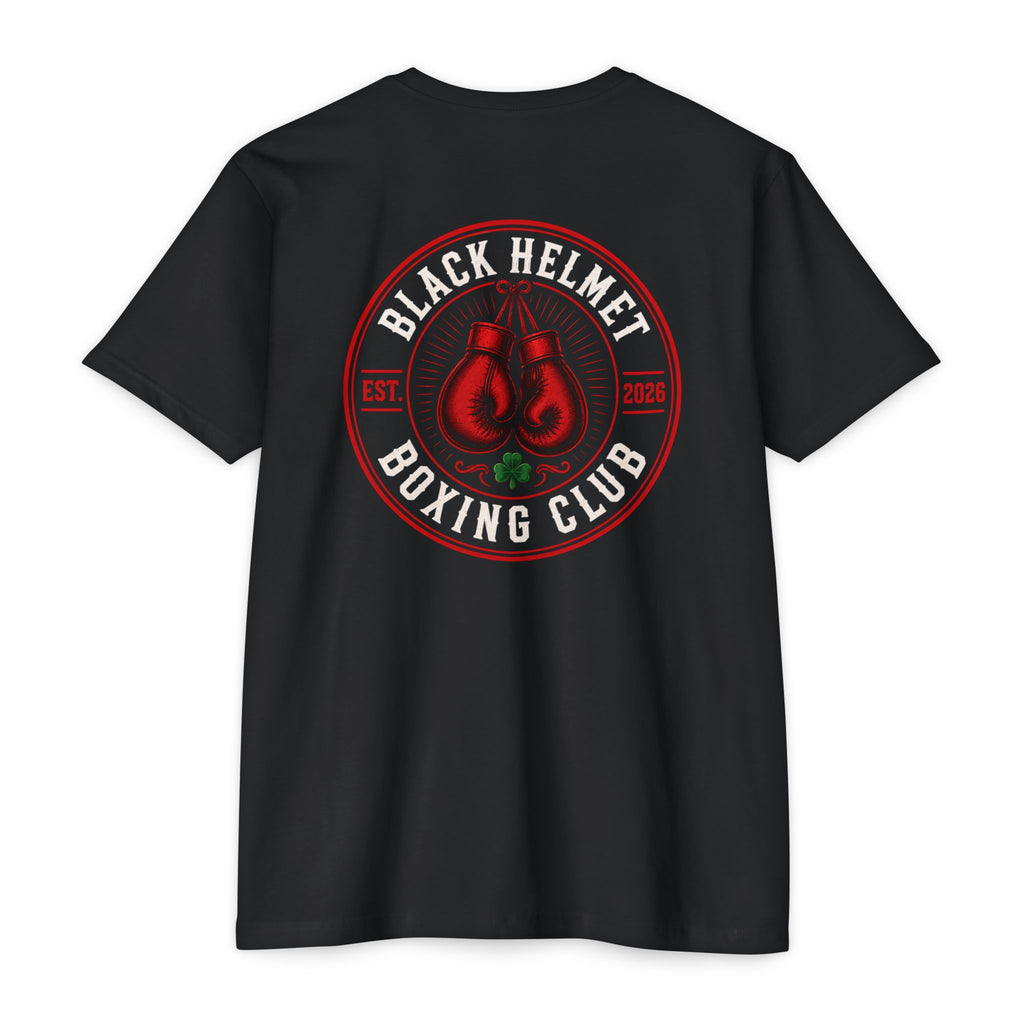 Boxing Club T-Shirt — "Black Helmet Boxing Club" Logo Tee