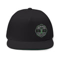 Flat Bill Cap - St. Patrick's Ribbon Embroidered Patch Snapback
