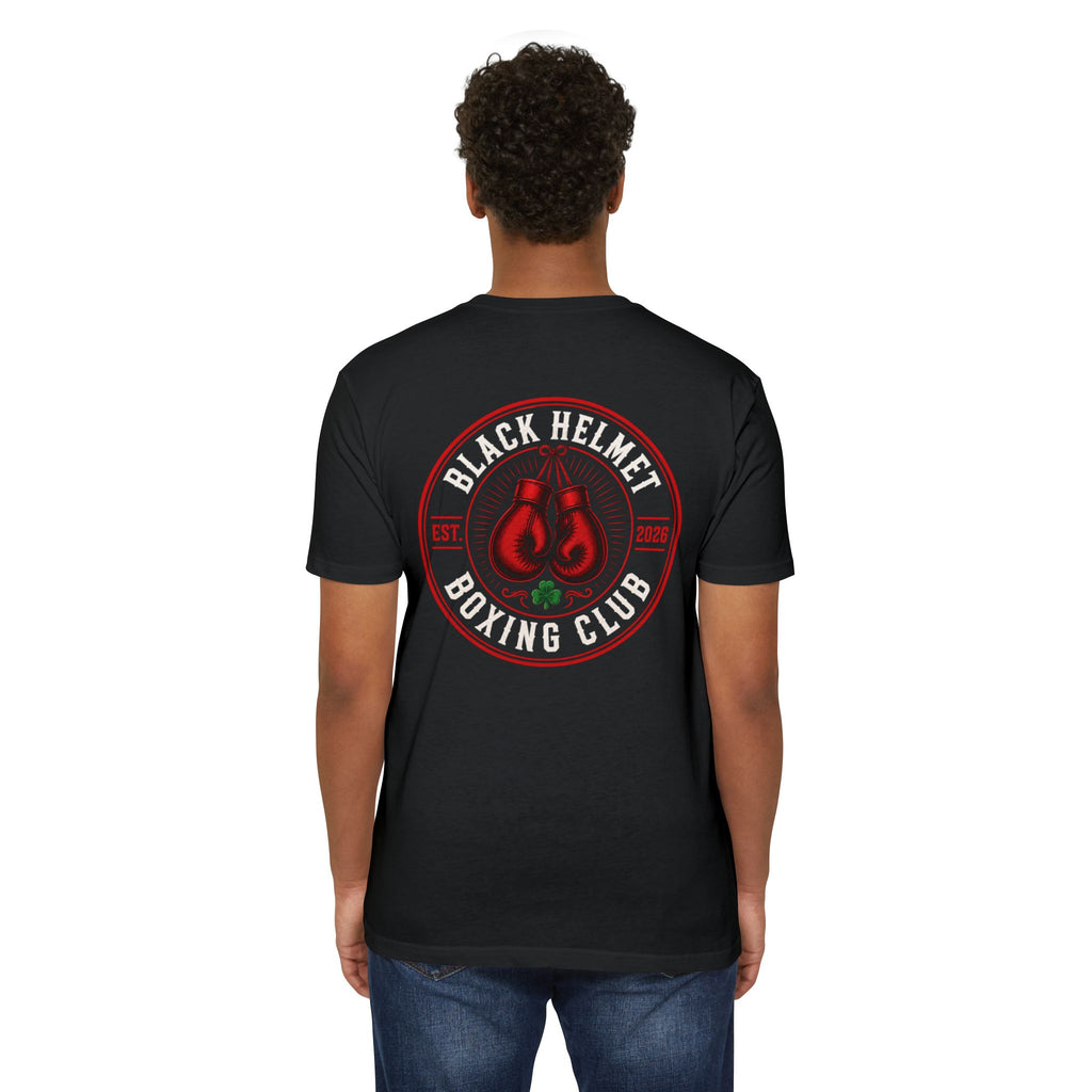 Boxing Club T-Shirt — "Black Helmet Boxing Club" Logo Tee