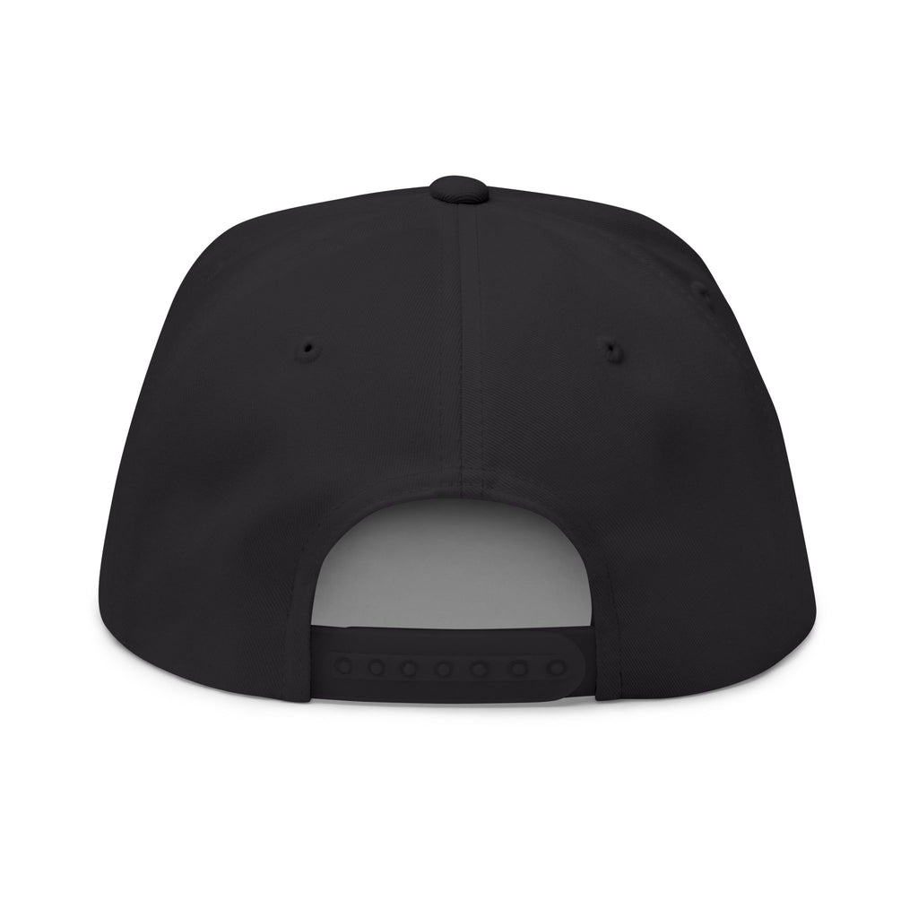 Flat Bill Cap - St. Patrick's Ribbon Embroidered Patch Snapback
