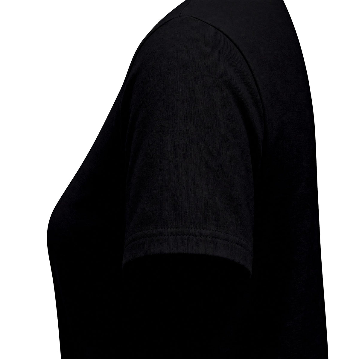 Women's Black Softstyle Tee — Classic Crewneck Comfort