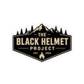 Black Helmet Project Sticker – Outdoor Adventure Logo Kiss-Cut Sticker (Est. 2026)